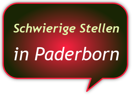 Schwierige Stellen